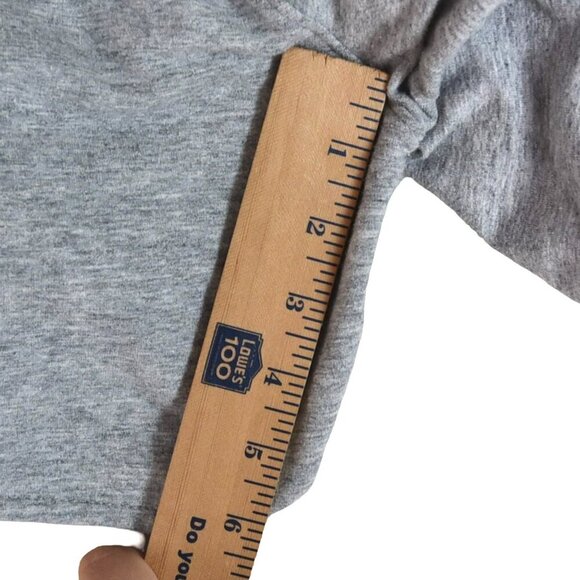 Abercrombie Men's Relaxed Staple Grey Sweat Shorts Size Large Gym Lounge - Picture 6 of 7